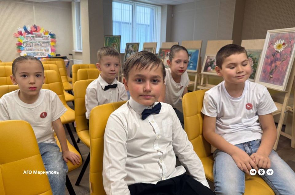 В Жовтневом районе Мариуполя для особенных детей провели праздник