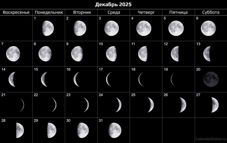 Лунный календарь на 8 - 14 декабря: что можно делать?