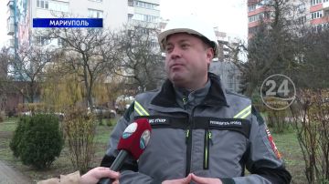 Строители из Московской области создают визитную карточку Мариуполя