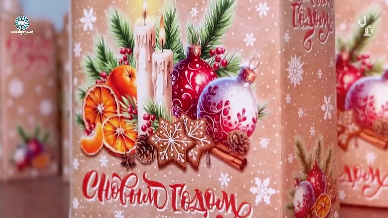 К новогодним праздникам представители Общественного совета Калининского района Санкт-Петербурга совместно с партнёрами подготовили подарки для детей Мариуполя