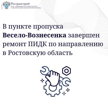 В Весело-Вознесенке запущен после технического сбоя портальный инспекционно-досмотровый комплекс для грузовых автомобилей по направлению со стороны ДНР в Ростовскую область
