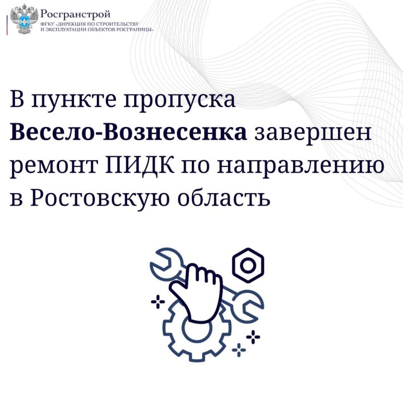 В Весело-Вознесенке запущен после технического сбоя портальный инспекционно-досмотровый комплекс для грузовых автомобилей по направлению со стороны ДНР в Ростовскую область