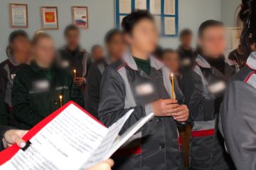 В День святого Николая ИК-13 посетил священнослужитель