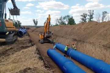 Новый 15-километровый водовод для Мариуполя построили досрочно