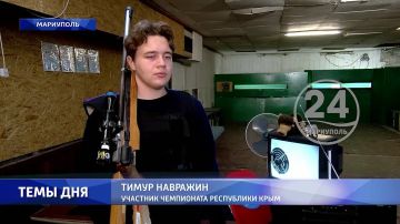 Воспитанник школы «Донбасс» стал призёром соревнований по пулевой стрельбе в Симферополе