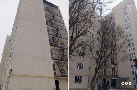 При участии ФАУ «РосКапСтрой» восстановлен многоквартирный дом на улице Олимпийской