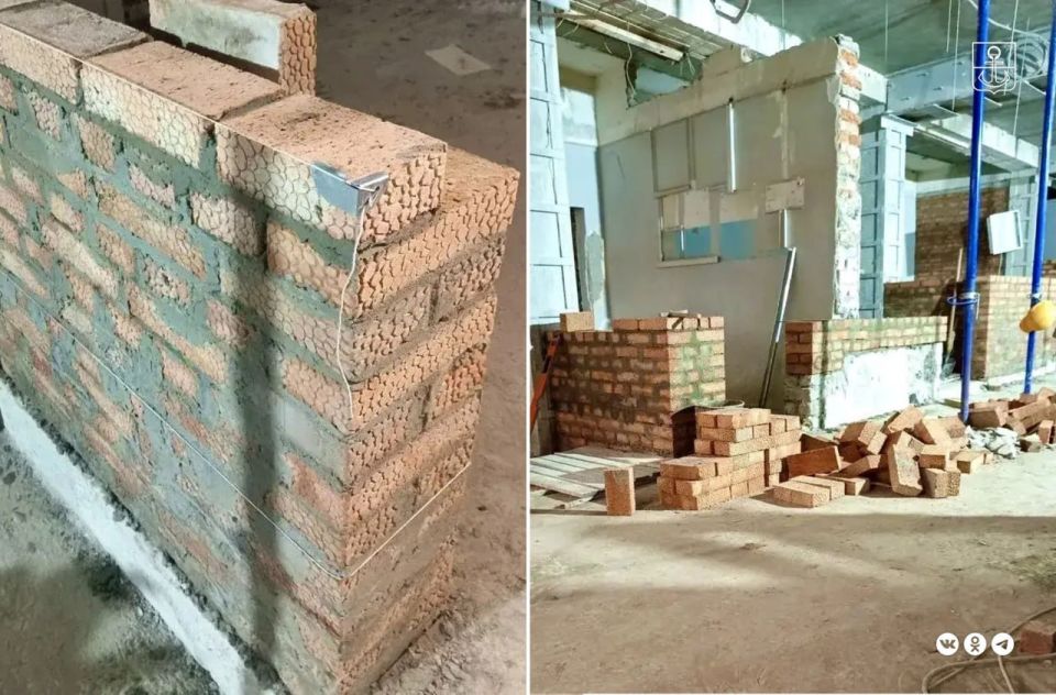 Петербургские специалисты продолжают восстановление спорткомплекса «Нептун»