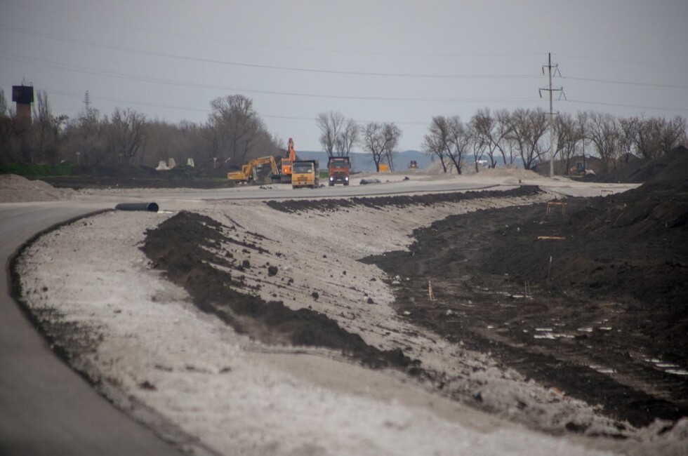 Строительство обхода Мариуполя с шестью развязками идет с опережением графика