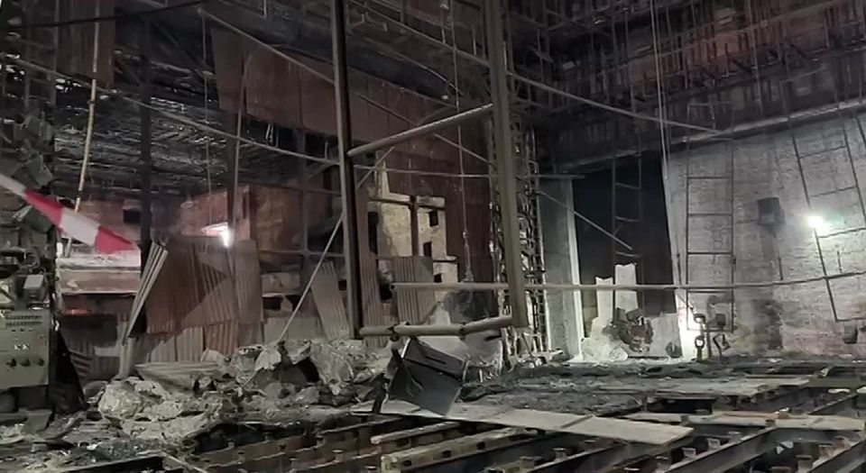 Восстановление Дворца Культуры Металлургов в Мариуполе