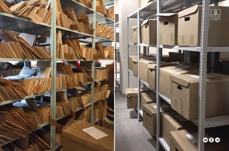 Архивный отдел АГО Мариуполь приступил к транспортировке фондов завода им. Ильича