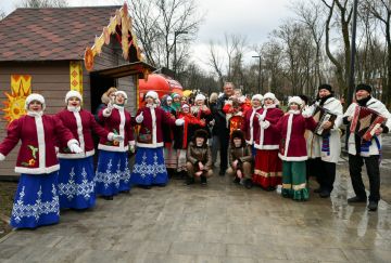 В Донецке стартовали масленичные гуляния