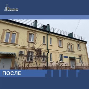 Восстановлен многоквартирный дом на улице 27 квартал в Мариуполе
