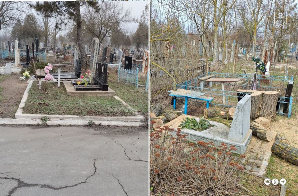 Мариупольские коммунальщики готовят ритуальные места к поминальным дням