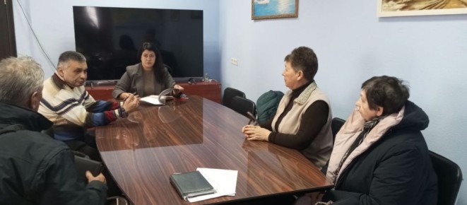 В Приморском районе состоялась встреча с жителями, которую провела Голяка Елена Пантелеевна