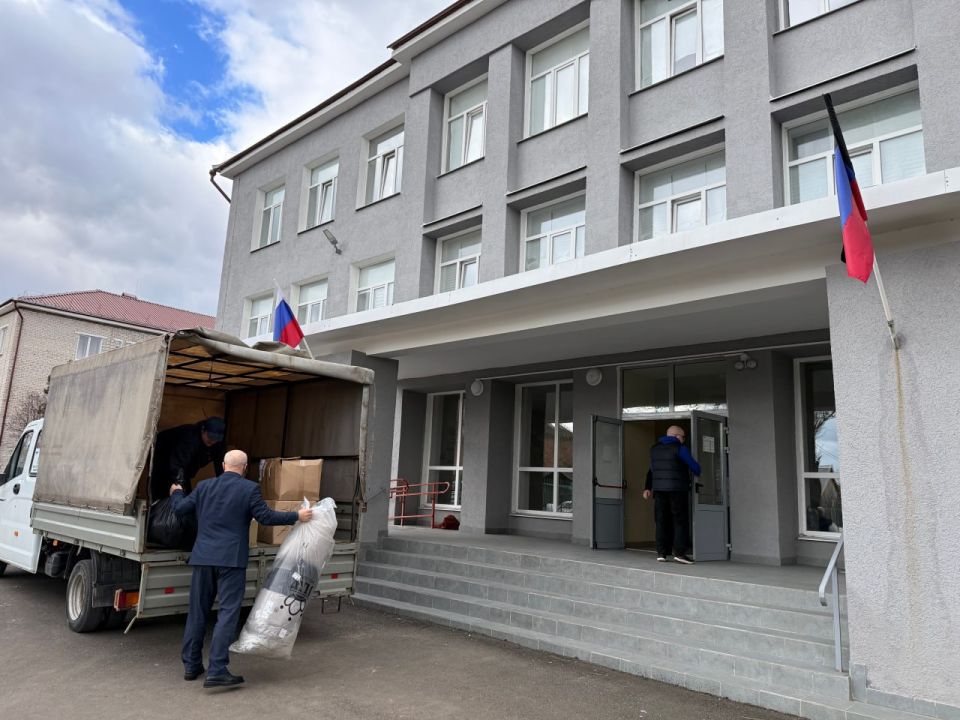 Новая помощь прибыла в Мариупольскую школу-интернат №37