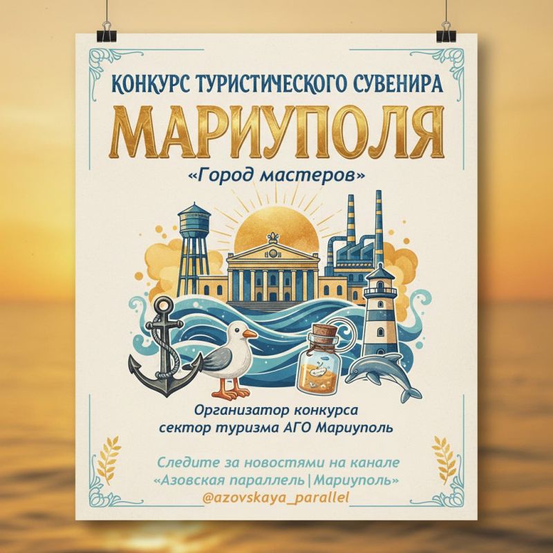 Сектор туризма Администрации городского округа Мариуполь проводит онлайн-фотоконкурс «Город мастеров»