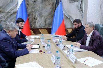 В Правительстве ДНР обсудили работу регионального отделения Российского военно-исторического общества