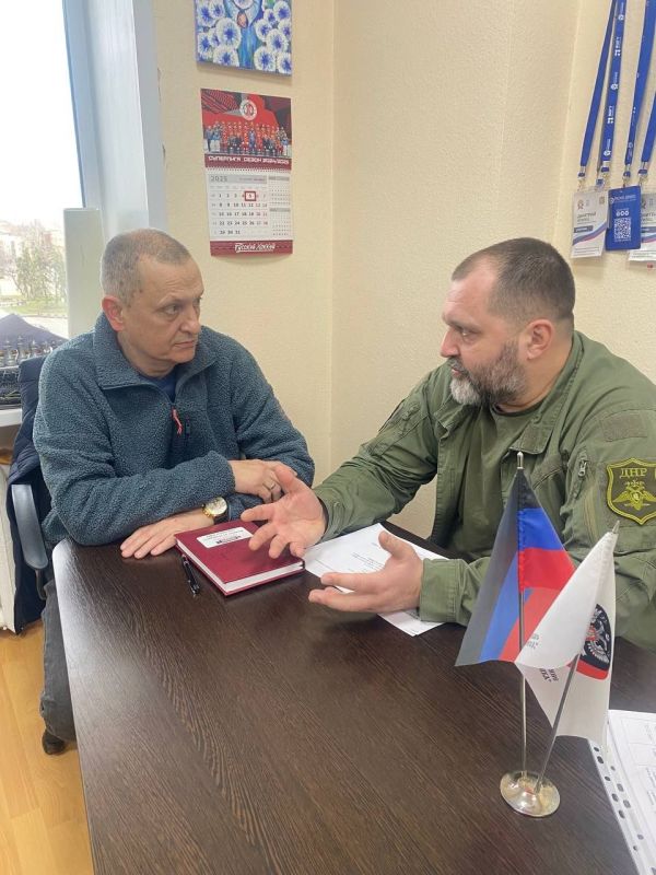 Дмитрий Огилец: В рамках работы Комитета Народного Совета Донецкой Народной Республики по поддержке участников СВО провёл рабочую встречу с советником лидера "Российского союза ветеранов Афганистана и специальных военных...