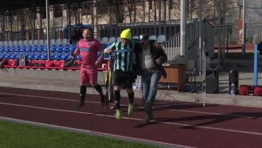 На стадионе «Олимп» прошло спортивно-патриотическое мероприятие «Вместе к Победе»!