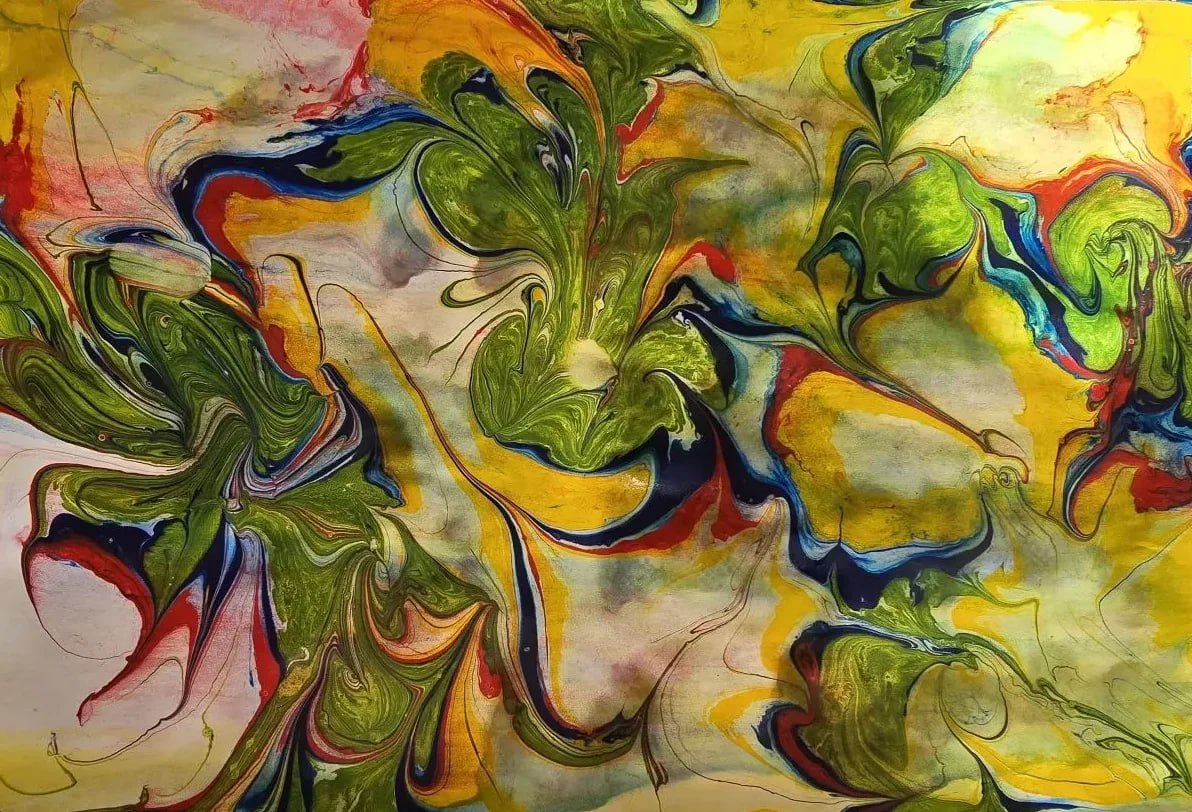 Эбру-терапия: Волшебство на воде для души и ума