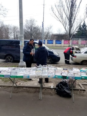 В рамках работы Административной комиссии на территории Приморского района провели рейд по местам несанкционированной торговли