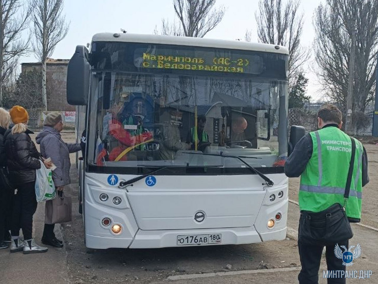 Специалисты Минтранса ДНР провели мониторинг работы межмуниципальных маршрутов в Мариуполе