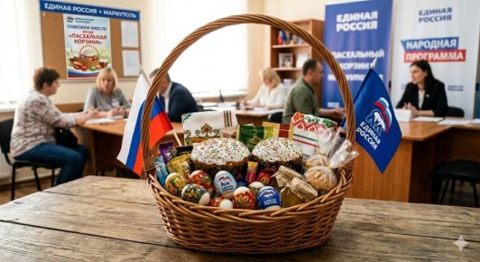 ПОДАРИМ ТЕПЛО ПРАЗДНИКА ВМЕСТЕ: Акция «Пасхальная корзина»