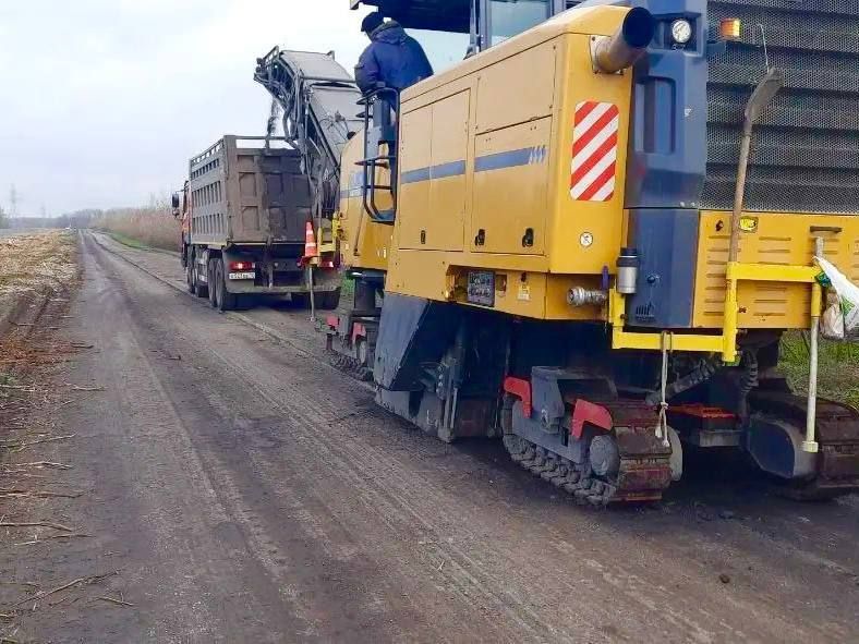 В Амвросиевском районе приступили к ремонту автомобильной дороги Шахтное - Степано-Крынка – Обрезное