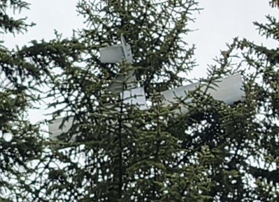 Ударный дрон "Darts", подавленный "Куполом Донбасса" под Мариуполем