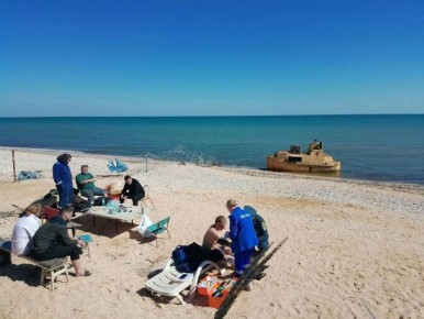 Сухогруз затонул в Азовском море