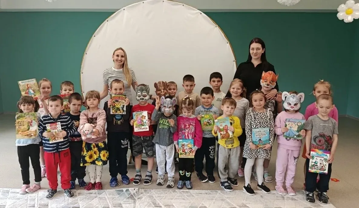Мариупольских малышей познакомили с литературой для детей
