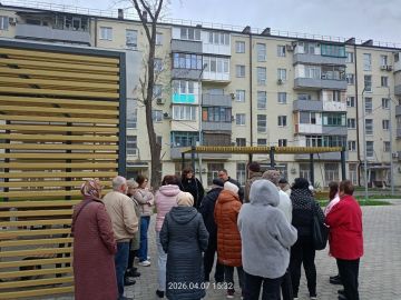 Встреча проекта Управдом с жителями Жовтневого района