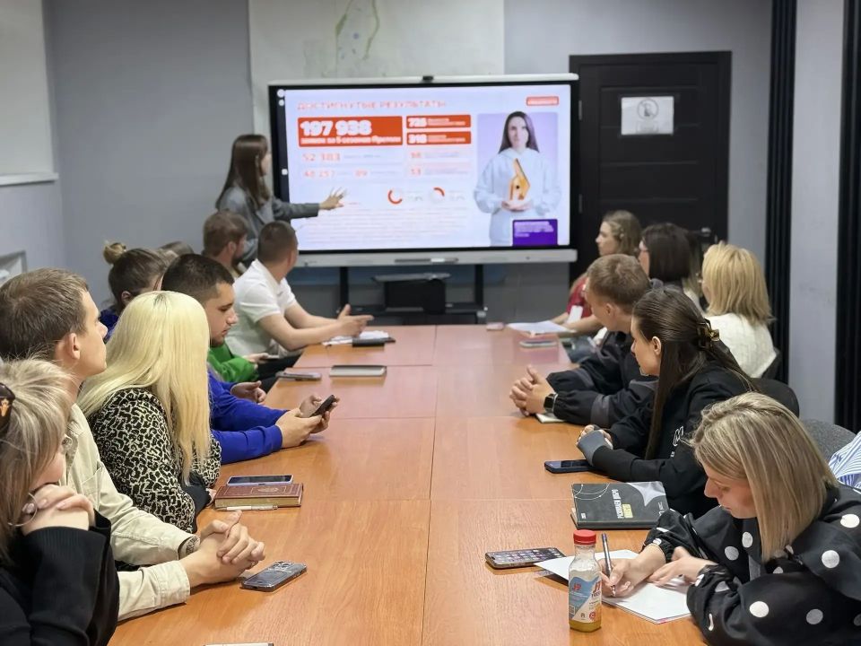 Встретился с лидерами молодежных НКО
