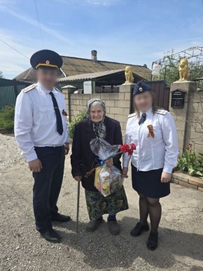 Личный состав ИК-13 и СИЗО-2 поздравил ветеранов с Днем Победы