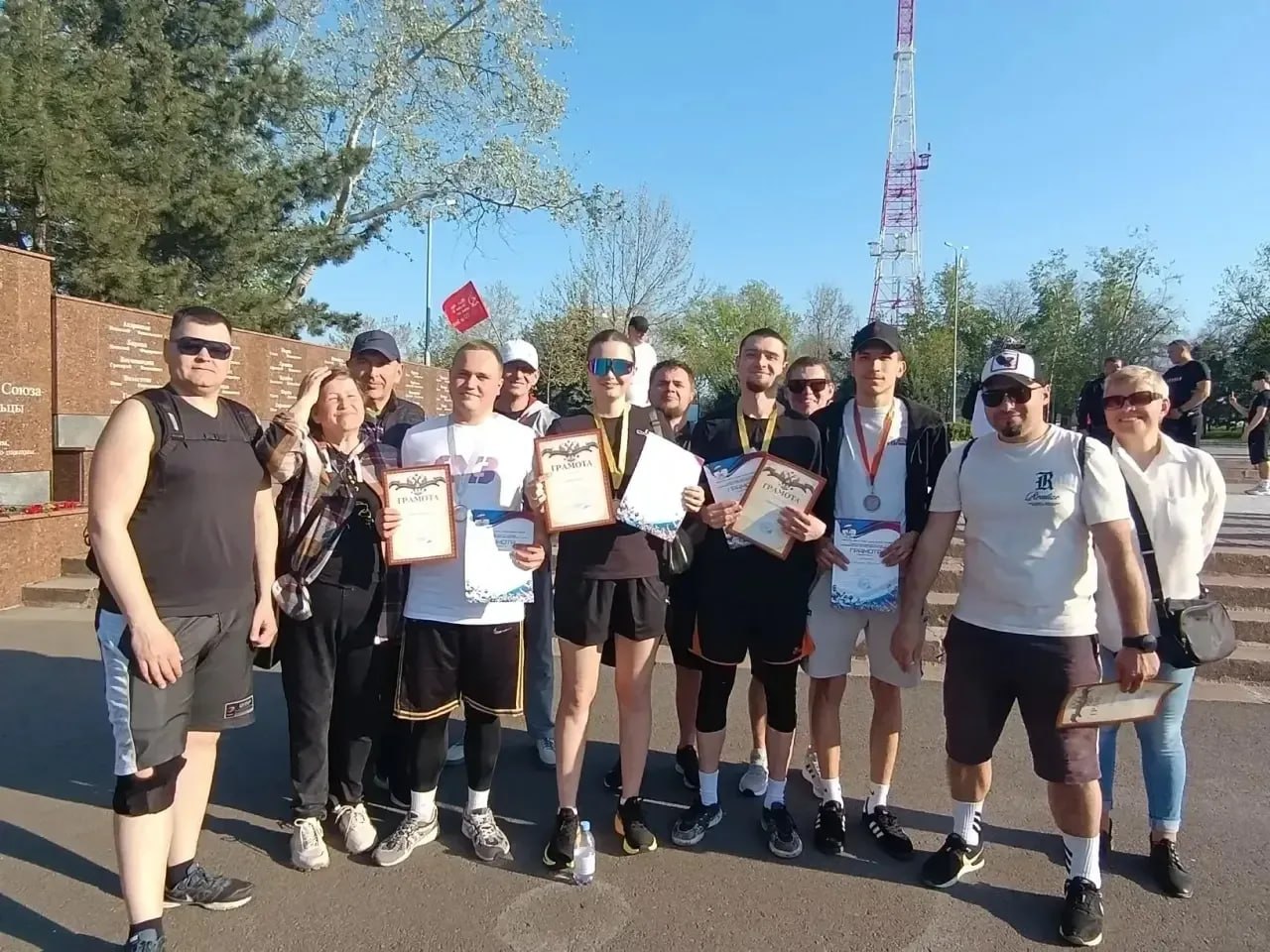 Мариупольские легкоатлеты провели забег