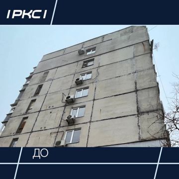Ещё один восстановленный многоэтажный дом в Жовтневом районе Мариуполя