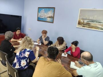 Рабочая встреча в Управе Приморского района