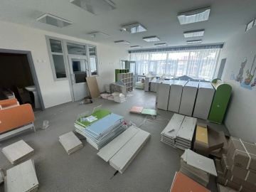 Тульские специалисты продолжают восстановление двух дошкольных учреждений