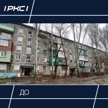 В Мариуполе восстановлен многоподъездный дом на улице 50 лет СССР