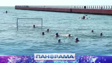 С волны на волну: водное поло в мариупольской бухте!