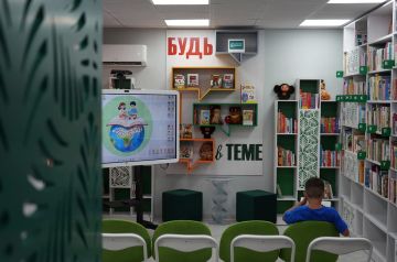 «Будь в теме!»: в ДНР открылся первый детский культурно-просветительский центр