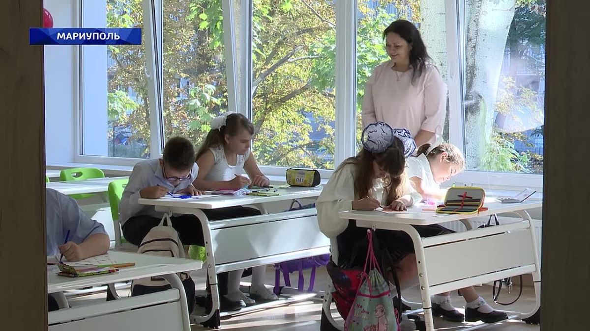 Новый корпус школы №38 открылся в Мариуполе