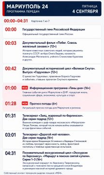 «Мариуполь 24» | Программа передач