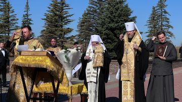 Мощи Дмитрия Донского доставили в храм на Саур-Могиле