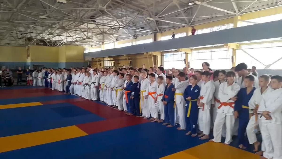Турнир по дзюдо в Донецке для юных спортсменов